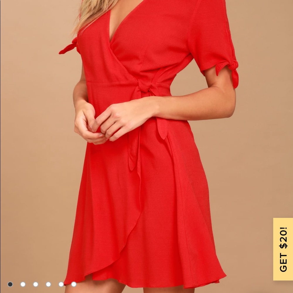 Royal Blue Lulu’s Wrap Dress